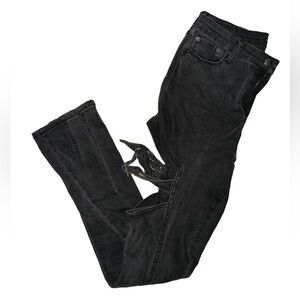 Fashion Nova, Buckle Up Sis Skinny Jeans, Size 5